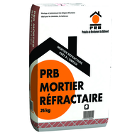 MORTIER REFRACTAIRE 25 KG